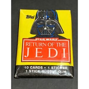 1983 Topps Star Wars Return of the Jedi Trading Card Pack Sealed